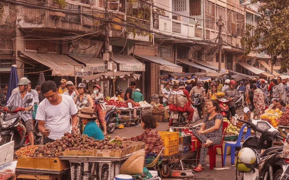 Khu chợ Đầm Quy Nhơn
